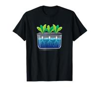 Schéma hydroponique de la méthode Kratky - Jardinage Passif Simple T-Shirt