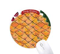 schéma régulier wood étrange résumé tapis de souris en caoutchouc de sapin de noël