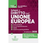 Schemi di diritto dell'Unione Europea 2026