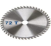 Scheppach 7901800602 Lame de scie pour scie plongeante PL75, bois massif, stratifié et plastique, diamètre 210 x 30 mm / 72 dents