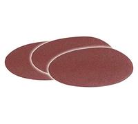 Scheppach 7903301701 Accessoire pour ponceuse/Kit Papier abrasif velcro, convient pour les Ponceuse à bande et à bts700, grain 80/120/180, diamètre 125 mm