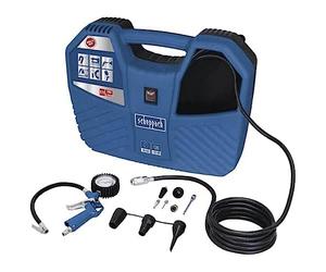 Scheppach AirForce 2 compresseur portatif avec accessoires | Puissance 1100W | Pression 8bars | 230V | Avec poignée - mobile/portable | Compresseur d'air