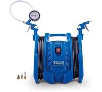 Scheppach Airforce 7 Mobile Air Compressor 230 V 1100 W Pressure 8 Bar 180 lmin Oil-free and Mobile 8 m Working Radius
