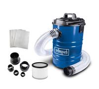 Scheppach Aspirateur DC100 | Capacité 65 litres | Cuve métallique avec poignée | Raccord de Tuyau 100 mm |1200W| Débit d'air 215 m³/h | Set d'adaptateurs, Cartouche filtrante et 4 Sacs papiers Inclus