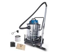 Scheppach Aspirateur Eau et poussière ASP50-ES | 1400W | Multi-usages | Cuve de 50L | 19000Pa de Puissance d'aspiration | roulettes Mobiles facilitant Le Transport