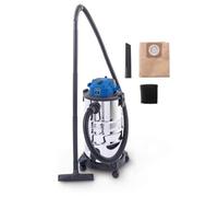 Scheppach Aspirateur électrique Eau et poussières VC30V2-20 kPa - Bac de récupération 30 L - Puissance 1200 W - Tension 220-240 V~ / 50-60 Hz - Fonction 3 en 1
