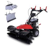 Scheppach Balayeuse Autotractée SC2200PE Lame à Neige + bac de récupération