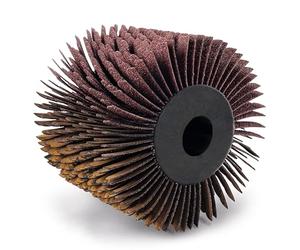 Scheppach Brosse à lanières abrasives pour surfaceuse MRS1300 Brosse de rechange | Largeur 100mm - Ø120mm | Rouleau abrasif adapté au ponçage du bois, même avec une surface irrégulière