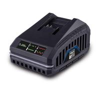 Scheppach Chargeur IXES 20V - SBC4.5A - 4,5A - Li-ION - 230-240V/50Hz - Longue durée de Vie - Voyant de Charge - Rechargement Rapide