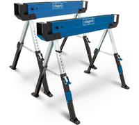 Scheppach Chevalet de sciage MWB600 | 61,8 - 82cm hauteur de travail | 589kg charge par chevalet
