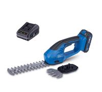 Scheppach Cisaille à Gazon sans Fil C-HTGS200-X 20V | Largeur de Coupe (Lame de Coupe d'herbe) 90mm | Longueur de Coupe (Lame de Coupe d'arbuste) 200mm | avec Batterie 2 Ah et Chargeur