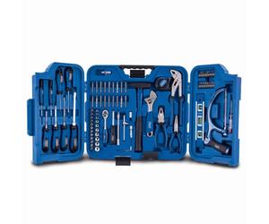 Scheppach Coffret à outils TB99 - Coffret multi outils - 90 pièces | Mallette à outils - Caisse à outils - Tournevis, douilles, clés Allen