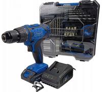 Scheppach Coffret Perceuse Visseuse sans fil IXES 20V - C-DTB74/1-X - Couple 50nM - 1550min-1 - Avec 1 batterie, 1 chargeur et 74 accessoires inclus