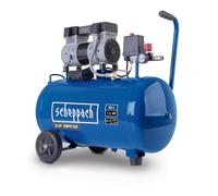 Scheppach Compresseur à double cylindre Super Silent HC52Si - 1100W - 50L