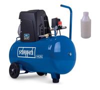 Scheppach Compresseur d’air HC63 - 1500 W - 230 V~ - 10 bar - Capacité de la cuve de 50 L - Débit d’aspiration 220 L/min - 97 dB - idéal pour un usage domestique