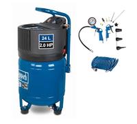 Scheppach Compresseur d’air vertical HC24V - tuyau 10 m +13 accessoires