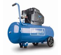 Scheppach Compresseur d'air HC105DC horizontal à double cylindres 100 L 2200 W 10 bars 2,5 CV