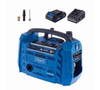 Scheppach Compresseur sans fil Airforce 6 20V - batterie 2 Ah et chargeur