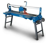 Scheppach Coupe-carrelage FS4700 | 1200W | Hauteur de coupe 40mm | Disque de coupe Ø 230mm | Dimensions de la table 1377 x 400mm | Tête de coupe pivotante | Fonction plongée | Réservoir d'eau 40L