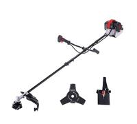 Scheppach Débroussailleuse à essence PBC330 - 2 en 1 - Largeur de coupe : 430/255 mm - Puissance : 1,22 CV - Moteur 2 temps avec cylindrée de 32,5 cm³ - Easy Start - Avec bobine de fil, lame et