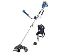 Scheppach Débroussailleuse sans Fil 2x20V iXes - BC-BCH380/40-X - Solo | Sans Batterie ni Chargeur (Solo) - Largeur de Coupe 255mm - Coupe-Bordures 380 mm - bandoulière Incluse