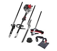 Débroussailleuse thermique 4 en 1 SCHEPPACH MFH5200-4P (débrousailleuse, élagueuse, taille-haies, coupe-bordures)