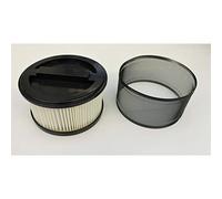 Scheppach Filtre HEPA pour aspirateur de cendres AVC20 avec couvercle en métal | filtre | filtre de rechange | filtre Hepa