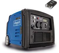 Scheppach Générateur à essence inverter SG3400i - 3400W | 5,1 PS | 2x 230V, 1x 12V | 61dB | Démarrage électrique avec télécommande| Poignée +Dispositif de déplacement