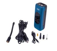 Scheppach Gonfleur AC10/12V - 230V - Pression 10,3 Bar - idéal pneus de vélos, Voitures, Ballons - LED