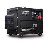 Scheppach Groupe électrogène diesel DPG5200-BE Scheppach - 7,7CV | 5000W | Démarrage électrique | 2x prise 230V, 1x prise 400V