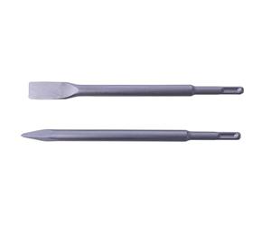 Scheppach | Jeu de 2 burins | Plat & Pointu | Original | Ø13,5mm | Longueur 250mm | SDS-Plus | Pour Perforateur DH1300Plus | Accessoires | Consommable