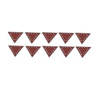 Scheppach | Original | Lot de 10 triangles abrasifs | 280 x 280 x 280mm | Grain 240 | Pour DS930 | Accessoire | Consommable | Murs et plafonds