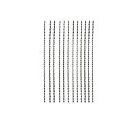 Lot de 12 lames rondes SCHEPPACH pour scies à chantourner - 38 dents - 130 x 1,03 x 0,38 mm - 88001509