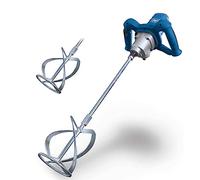 Scheppach Malaxeur PM1600 | Mélangeur à main | Puissance 1600W | Longueur de la tige 550mm | Emmanchement M14 | Poignées ergonomiques | Turbines incluses | Idéal pour peinture, mortier et crépis