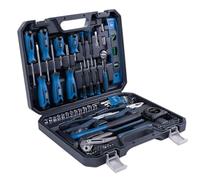 Scheppach Mallette à outils TB90 | Coffret d'outils de 88 pièces | Mallette de transport stable | Idéal pour la Maison | Chrome vanadium | Coffret a outil mécanique