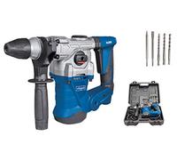 Scheppach Marteau Perforateur DH1300Plus | Marteau à percussion | Puissance 1250W | 5 joules | Prise SDS plus | Vitesse de rotation 850 min-1 | Capacité de perçage Ø 30mm | Set d'accessoires inclus