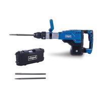 Scheppach Marteau Piqueur AB2000, Puissance absorbée 1700W, force d‘impact de 60 joules, Mandrin SDS-Max, mallette de transport, burin pointu et un burin plat