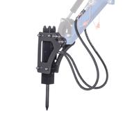 Scheppach Marteau piqueur hydraulique - 300J - 800-1400 cps/min | compatible avec la mini pelle EXC1400 - burin Ø 35 mm - concassage et broyage efficaces du béton et de l'asphalte