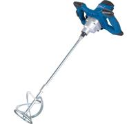 Scheppach Mélangeur PM1200 | Puissance 1200W | longueur 550mm | Ø du panier 120mm | Régulation de la vitesse de rotation | Logement du mélangeur M14 | incl. mélangeur pour peinture et mortier