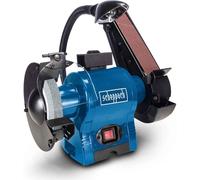 Scheppach Meuleuse combinée BGS700 | 250 W | Disque abrasif Ø 150mm | Largeur 50mm | Longueur de la bande abrasive 686 mm | Vitesse de la bande 15 m/s