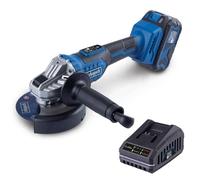 Scheppach Meuleuse d'angle sans fil BC-AG125-X - 1 batterie 4Ah + chargeur