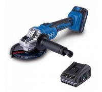 Scheppach Meuleuse d'angle sans fil C-AG125-X - SET L - Série 20V IXES - Ø125 mm - M14-2500-10000 tr/min - 1 batterie 4Ah + chargeur inclus