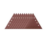 Scheppach | Original | Lot de 10 triangles abrasifs | 280 x 280 x 280mm | Grain 180 | Pour DS930 | Accessoire | Consommable | Murs et plafonds