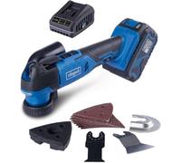 Scheppach Outil multifonction C-MT40-X - 1 batterie 4Ah + chargeur inclus