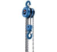Scheppach Palan à chaîne CB02 | Capacité de charge 2 T | Hauteur de levage 3 m | Chaîne de2,5 m