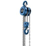 Scheppach Palan à chaîne CB02 – 2000 kg, 3000 mm, crochet de sécurité, longue chaîne de commande