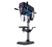 Scheppach Perceuse à colonne TBM300Vario - 750W - table 240 x 240 mm - 440-2580 tr/min - inclinable - mandrin 1-16 mm - profondeur de perçage 80 mm