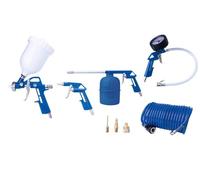 Scheppach Kit d'accessoires pour compresseur d'air – 8 pièces