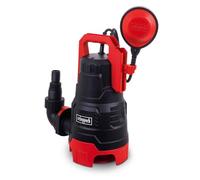 Scheppach Pompe combinée pour eaux usées DWP400 - Pompe pour bassins - 400 W - Débit max. 9000 l/h - Pression 0,6 bar - Arrêt automatique si niveau d'eau trop bas - Température de l'eau max 35°C