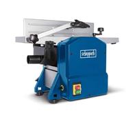 Scheppach Raboteuse & Dégauchisseuse compacte HMS650 | Puissance 1100W | 2 fers en acier rapide | Largeur de rabotage 152mm | Hauteur de passage 120mm | Enlèvement des copeaux de 2 mm